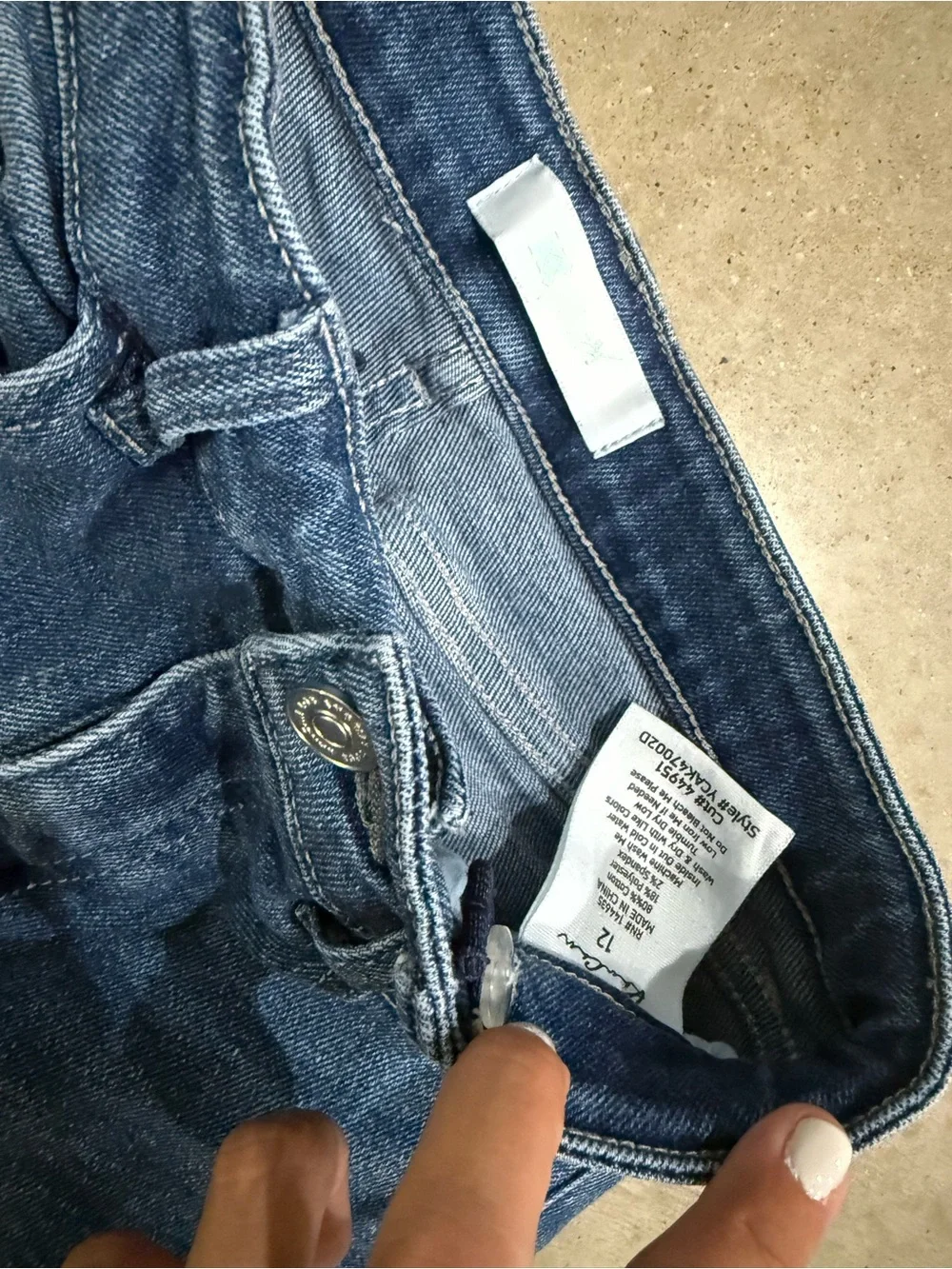 Girls Kancan jeans size 12